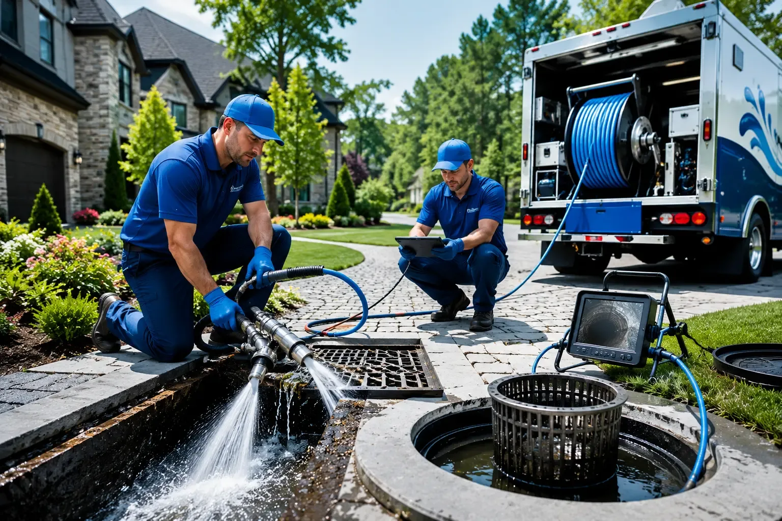 Local outdoor drain cleaning professionals in North Providence, RI